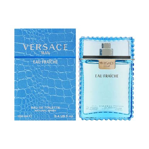 versace man fraiche 100ml|Versace man eau fraiche set.